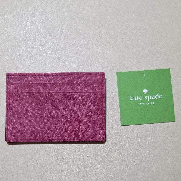 Kate Spade Pink Card Holder - Picture 2 of 4
